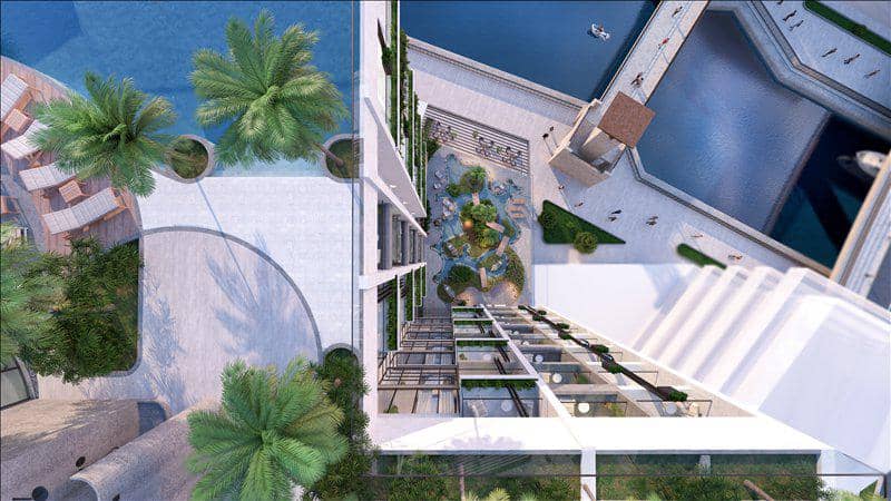 Новая резиденция Jaddaf Waterfront Lumiere Heights с бассейном, садами и панорамным видом рядом со станцией метро, Al Jadaf Waterfront, Дубай — фото 28