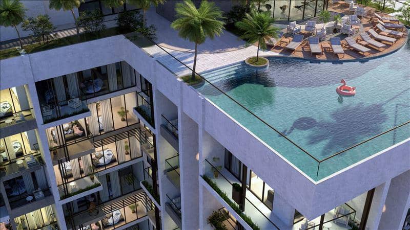 Новая резиденция Jaddaf Waterfront Lumiere Heights с бассейном, садами и панорамным видом рядом со станцией метро, Al Jadaf Waterfront, Дубай — фото 18