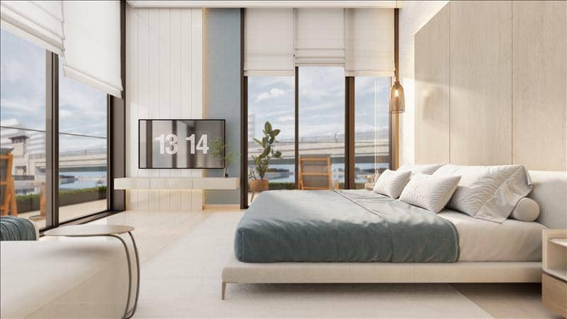 Новая резиденция Jaddaf Waterfront Lumiere Heights с бассейном, садами и панорамным видом рядом со станцией метро, Al Jadaf Waterfront, Дубай — фото 9