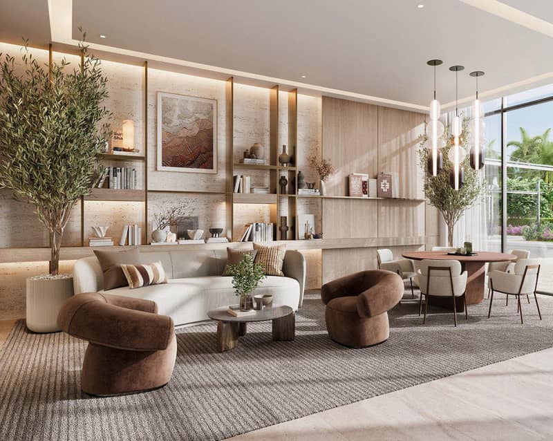 Новый жилой комплекс ES Golf Meadow с бассейнами и полем для гольфа, Emaar South, Дубай, ОАЭ — фото 4