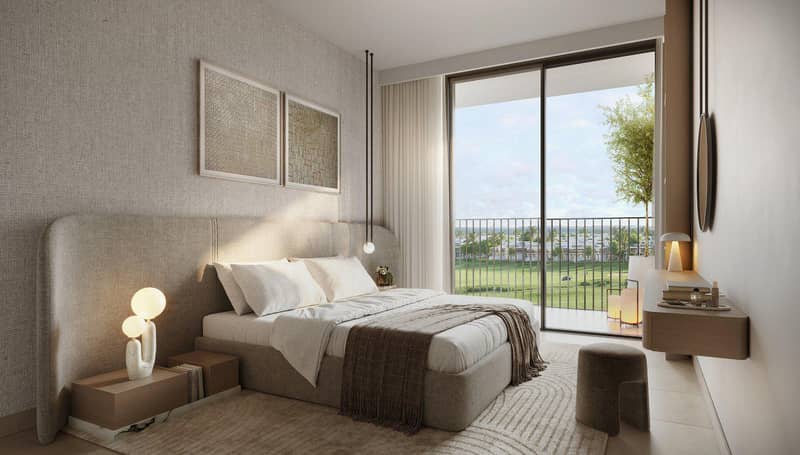 Таунхаусы в новом жилом комплексе ES Golf Meadow с бассейнами, зонами отдыха и полем для гольфа, Emaar South, Дубай, ОАЭ — фото 3