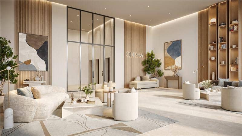 New Odessa Residence with a swimming pool, tennis courts and lounge areas 5 minutes away from the park, Town Square, Dubai, UAE — photo 5