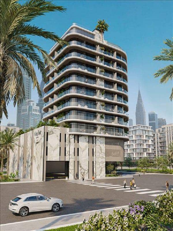 Новая резиденция Mayfair Gardens с бассейном, садом и панорамными видами рядом с Бурдж Халифа и Дубайским каналом, Al Satwa, Дубай, ОАЭ — фото 2