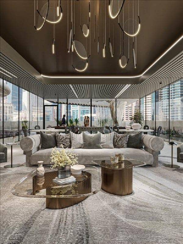 Новая резиденция Mayfair Gardens с бассейном, садом и панорамными видами рядом с Бурдж Халифа и Дубайским каналом, Al Satwa, Дубай, ОАЭ — фото 12