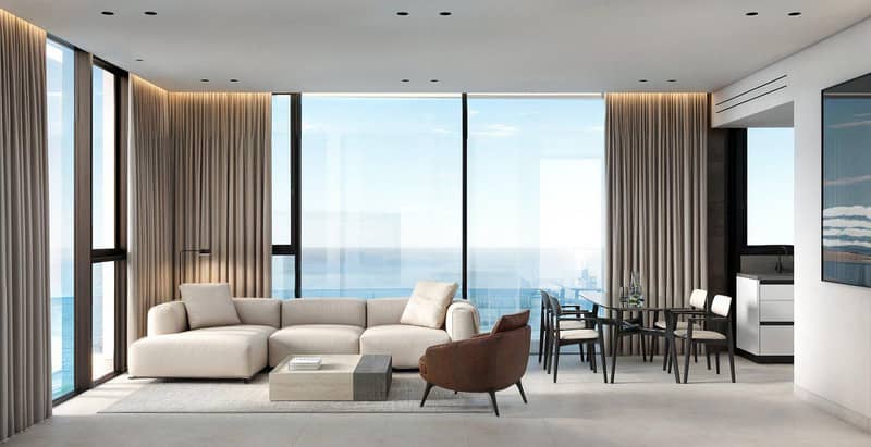 Penthouse in the new Luzora Residences with golf carts for transportation about the island, 3 minutes from the beach, Dubai Islands, UAE — photo 3