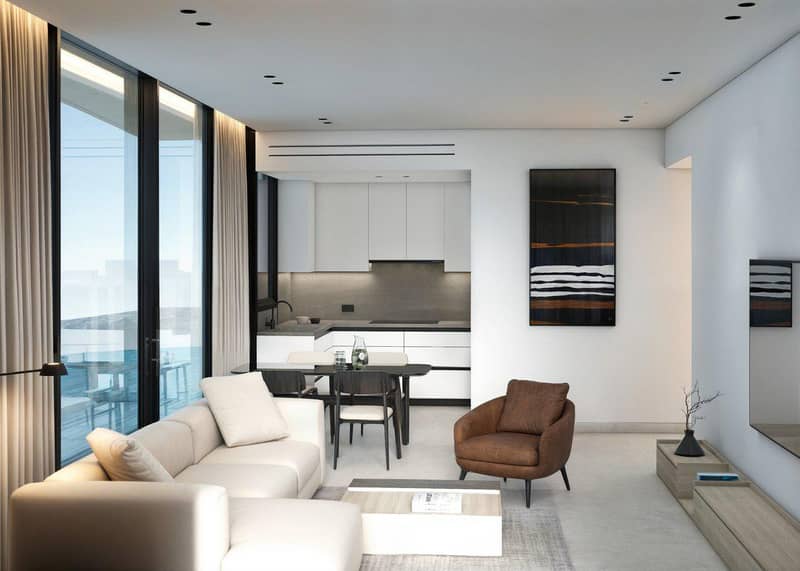 Penthouse in the new Luzora Residences with golf carts for transportation about the island, 3 minutes from the beach, Dubai Islands, UAE — photo 2