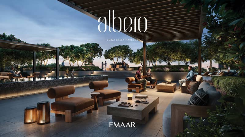High-rise residential complex Albero with first-class infrastructure in the Dubai Creek Harbor area, UAE — photo 9
