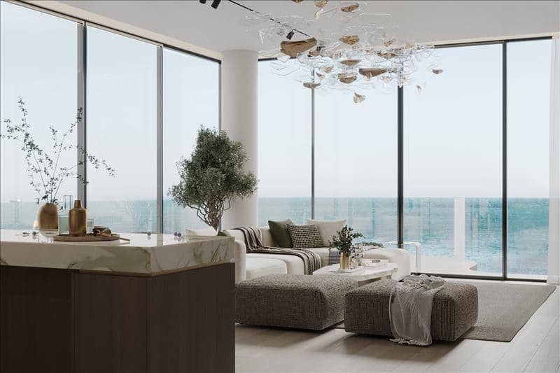Новый жилой комплекс Rena Townhouse с бассейном на крыше и прямым выходом на пляж, Dubai Islands, Дубай, ОАЭ — фото 3