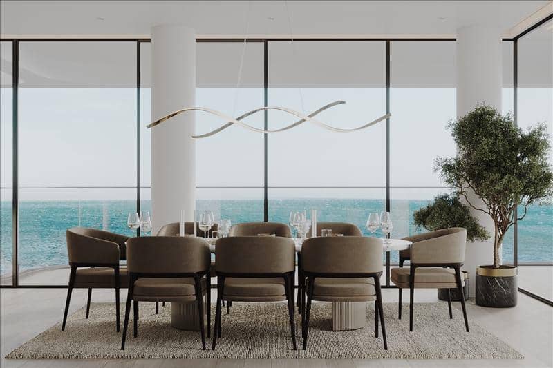 Новый жилой комплекс Rena Townhouse с бассейном на крыше и прямым выходом на пляж, Dubai Islands, Дубай, ОАЭ — фото 5