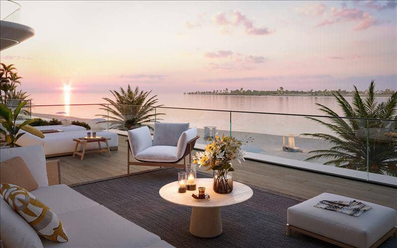 Новый жилой комплекс Rena Townhouse с бассейном на крыше и прямым выходом на пляж, Dubai Islands, Дубай, ОАЭ — фото 10