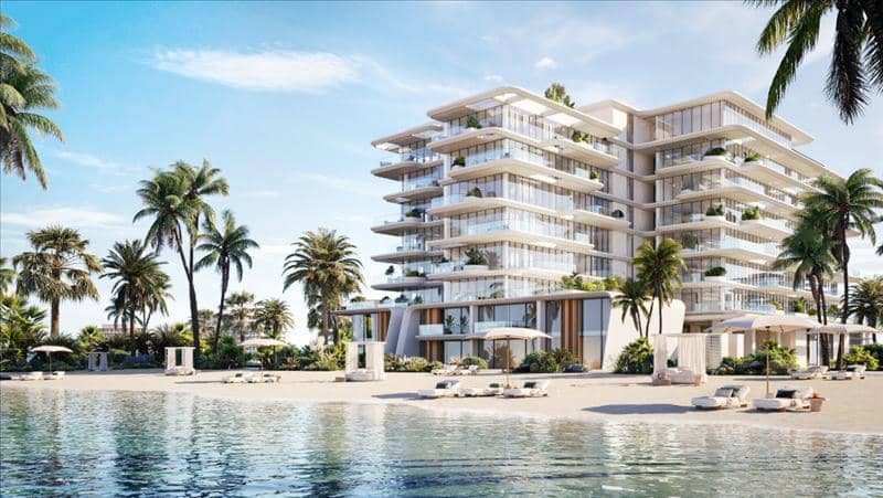 Новый жилой комплекс Rena Townhouse с бассейном на крыше и прямым выходом на пляж, Dubai Islands, Дубай, ОАЭ — фото 2