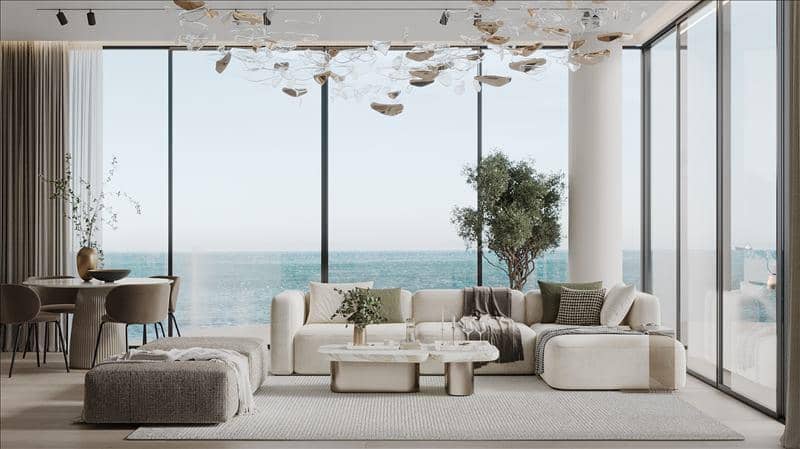 Новый жилой комплекс Rena Townhouse с бассейном на крыше и прямым выходом на пляж, Dubai Islands, Дубай, ОАЭ — фото 4