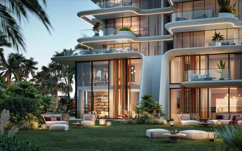 Новый жилой комплекс Rena Townhouse с бассейном на крыше и прямым выходом на пляж, Dubai Islands, Дубай, ОАЭ — фото 14