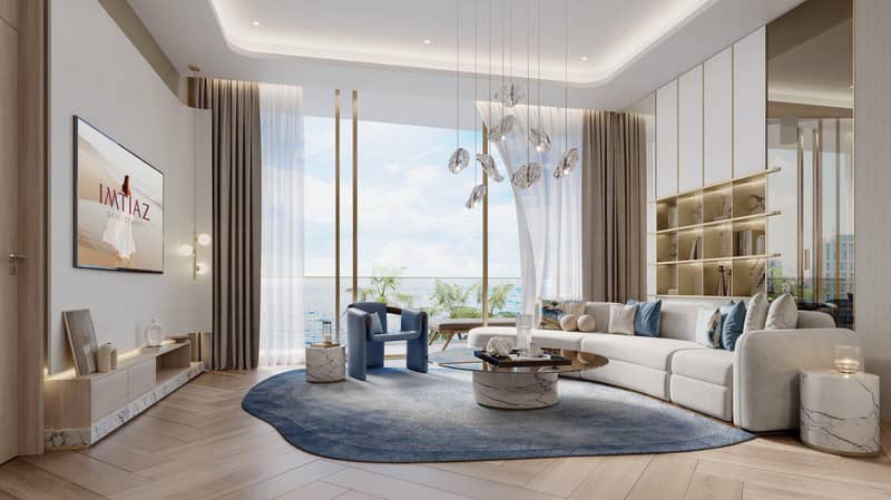 Новый комплекс меблированных апартаментов Beach Walk 4 с бассейном, панорамными видами и выходом на пляж, Dubai Islands, Дубай, ОАЭ — фото 4