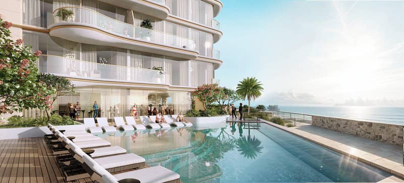 Новый комплекс меблированных апартаментов Beach Walk 4 с бассейном, панорамными видами и выходом на пляж, Dubai Islands, Дубай, ОАЭ — фото 12