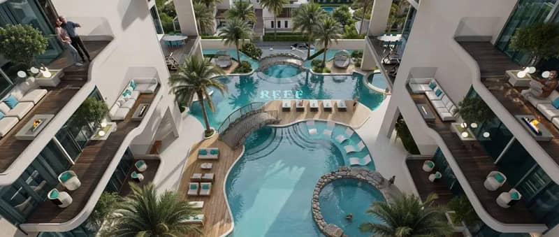 New Reef 998 Residence with a swimming pool, parks and a gym, DLRC, Dbai, UAE — photo 2