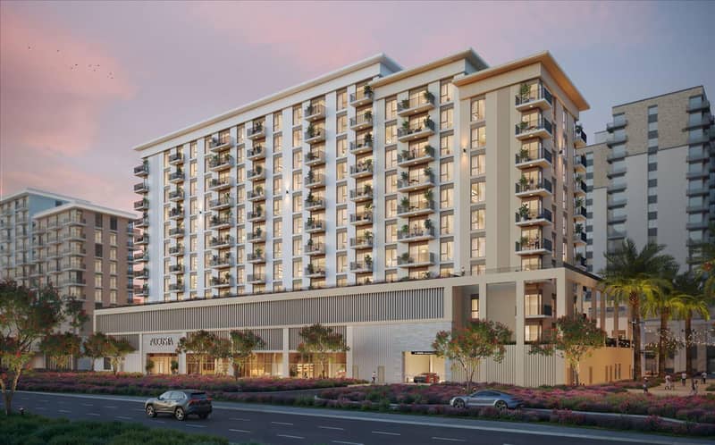 New Augusta Residence with swimming pools and green areas close to schools and medical facilities, Town Square, Dubai, UAE — photo 2
