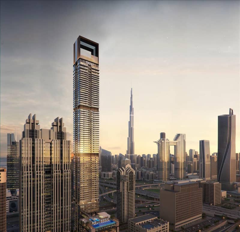 Новый высотный жилой комплекс Trump Int Hotel & Tower с закрытым клубом, ресторанами и инфинити-бассейном на крыше, Al Wasl, Дубай, ОАЭ — фото 20