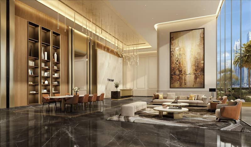 Новый высотный жилой комплекс Trump Int Hotel & Tower с закрытым клубом, ресторанами и инфинити-бассейном на крыше, Al Wasl, Дубай, ОАЭ — фото 7