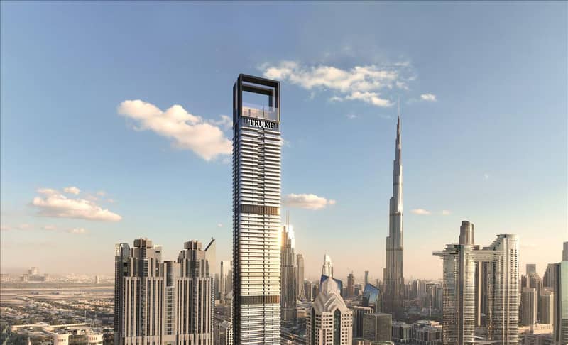 Новый высотный жилой комплекс Trump Int Hotel & Tower с закрытым клубом, ресторанами и инфинити-бассейном на крыше, Al Wasl, Дубай, ОАЭ — фото 2