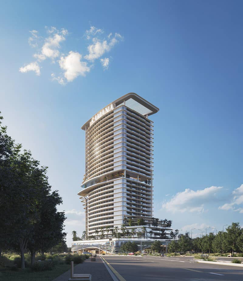 Exclusive residences in the new complex Barari Heights with an infinity pool, spa areas and kids' playgrounds, Majan, Dubai, UAE — photo 12