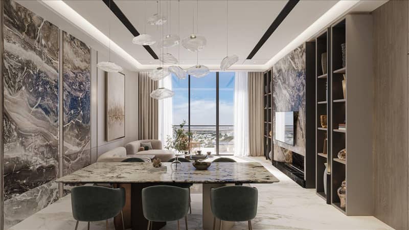 Exclusive residences in the new complex Barari Heights with an infinity pool, spa areas and kids' playgrounds, Majan, Dubai, UAE — photo 3
