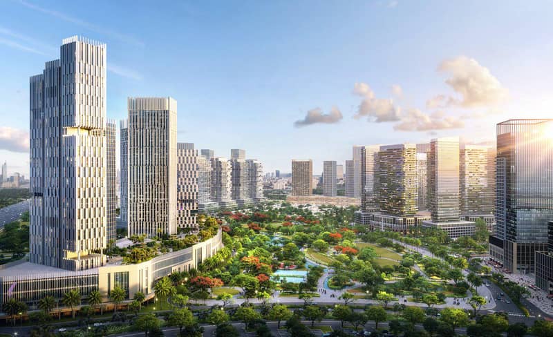New large residential complex Milan with swimming pools, gardens and panoramic views in a prestigious area, Wadi Al Safa 4, Dubai, UAE — photo 2