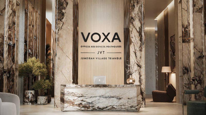 New complex of furnished apartments Voxa with swimming pools and a mini golf, JVT, Dubai, UAE — photo 6