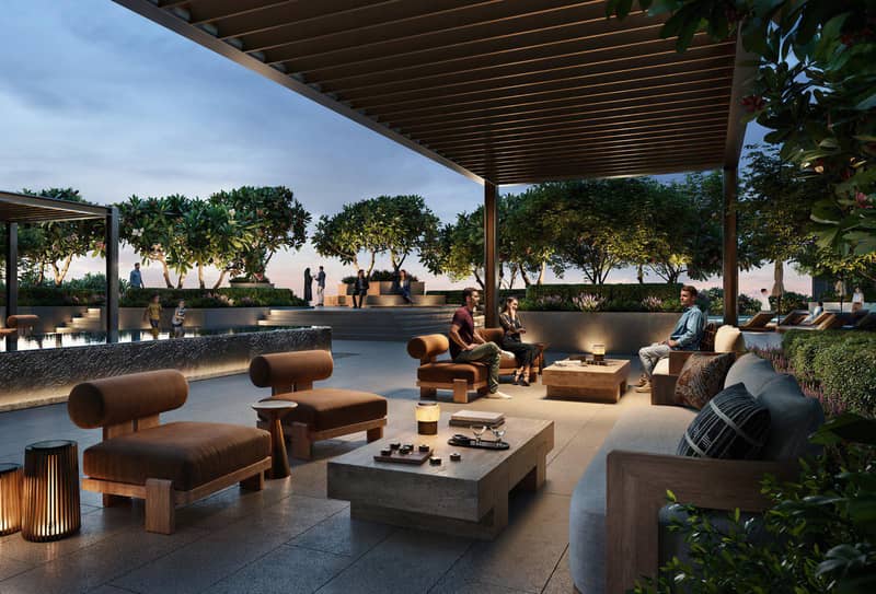 New Altan Residence with an infinity pool and a multifunctional room, Green Gate District, Dubai, UAE — photo 8