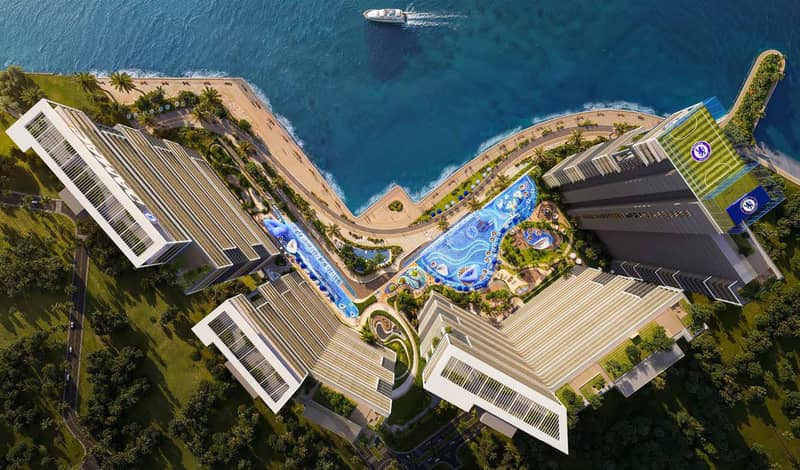 Брендированный жилой комплекс Chelsea Residences с пляжным клубом и мариной в Дубай Маритайм Сити, ОАЭ — фото 4