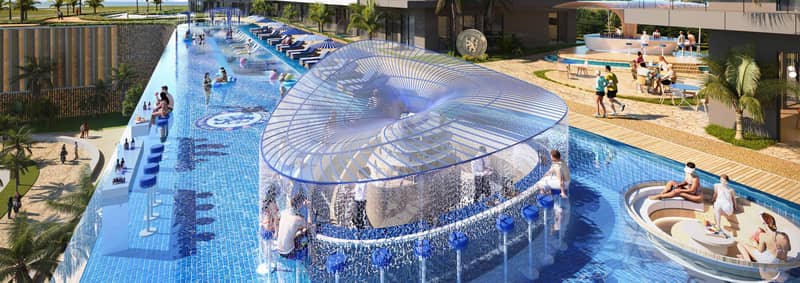 Брендированный жилой комплекс Chelsea Residences с пляжным клубом и мариной в Дубай Маритайм Сити, ОАЭ — фото 12