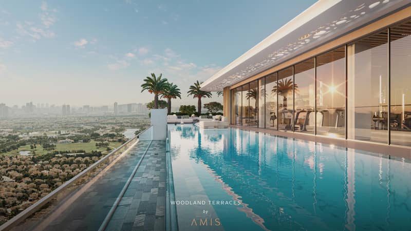 New stylish residential complex Woodland Terraces in Meydan area, Dubai, UAE — photo 10