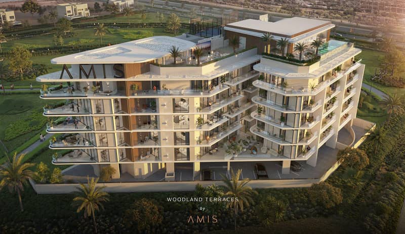 New stylish residential complex Woodland Terraces in Meydan area, Dubai, UAE — photo 2
