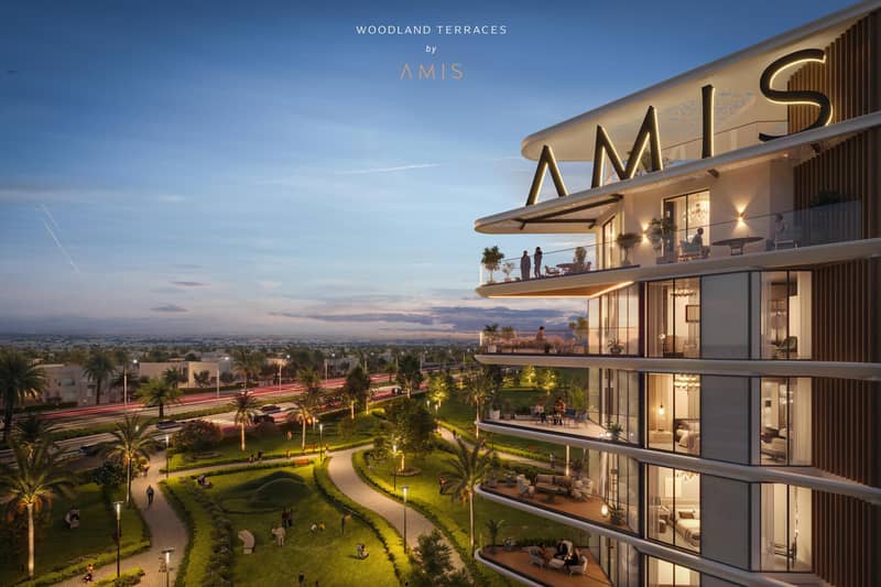 New stylish residential complex Woodland Terraces in Meydan area, Dubai, UAE — photo 8