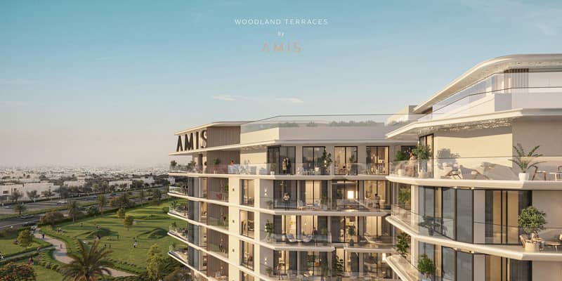 New stylish residential complex Woodland Terraces in Meydan area, Dubai, UAE — photo 5