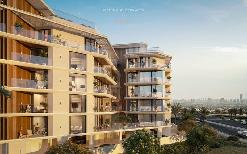 New stylish residential complex Woodland Terraces in Meydan area, Dubai, UAE — photo 7