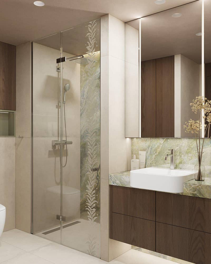 Современный жилой комплекс Olivia Gardens с хорошим спектром удобств в районе Джумейра Гарден Сити, Дубай, ОАЭ — фото 30