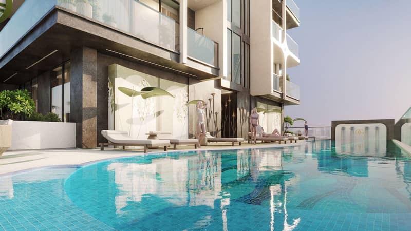 Современный жилой комплекс Olivia Gardens с хорошим спектром удобств в районе Джумейра Гарден Сити, Дубай, ОАЭ — фото 3