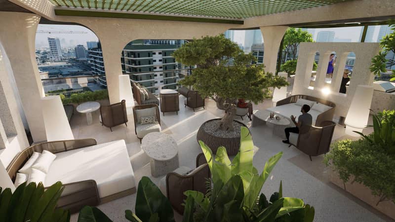 Современный жилой комплекс Olivia Gardens с хорошим спектром удобств в районе Джумейра Гарден Сити, Дубай, ОАЭ — фото 7