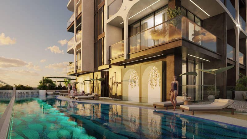 Современный жилой комплекс Olivia Gardens с хорошим спектром удобств в районе Джумейра Гарден Сити, Дубай, ОАЭ — фото 4