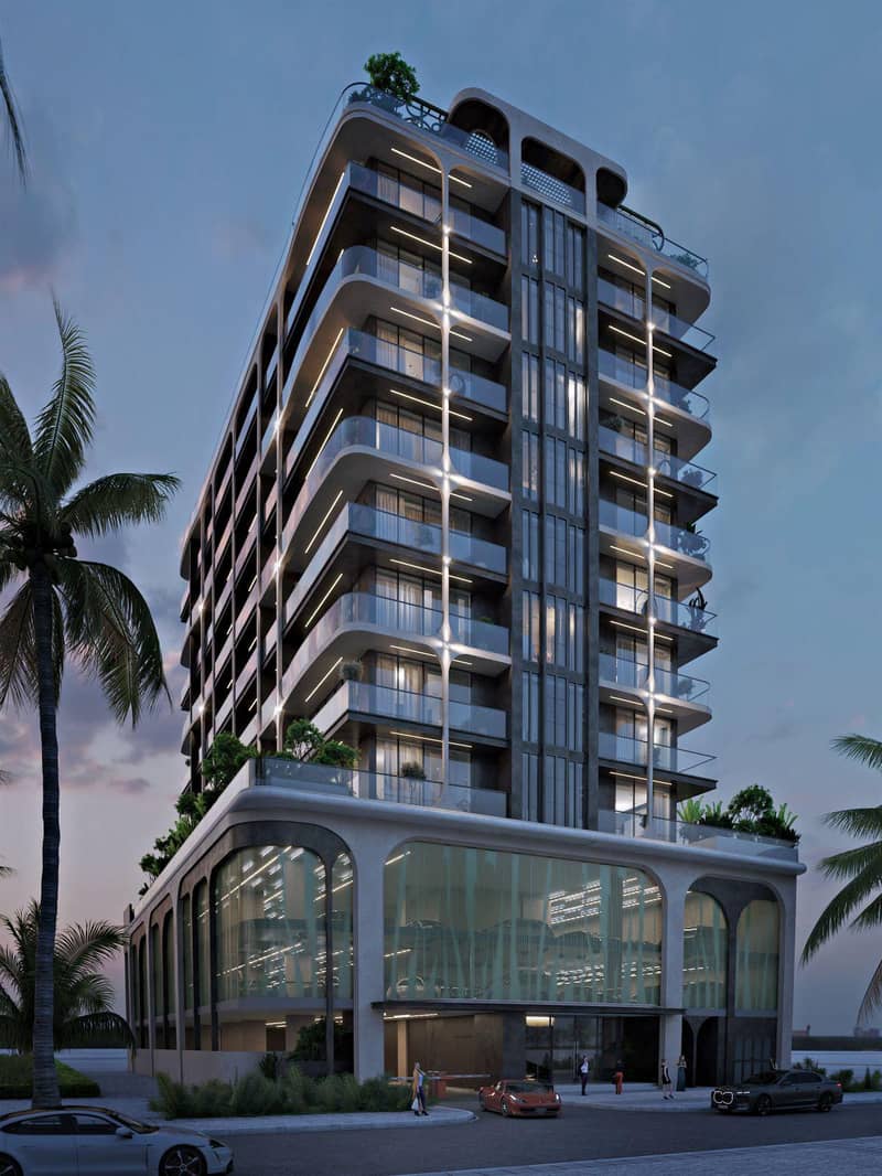 Современный жилой комплекс Olivia Gardens с хорошим спектром удобств в районе Джумейра Гарден Сити, Дубай, ОАЭ — фото 12