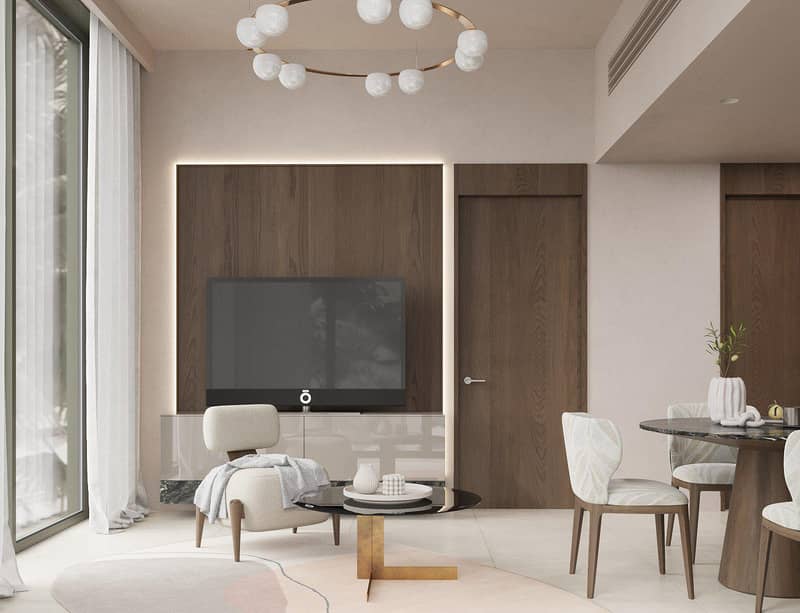 Современный жилой комплекс Olivia Gardens с хорошим спектром удобств в районе Джумейра Гарден Сити, Дубай, ОАЭ — фото 35