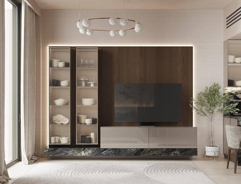 Современный жилой комплекс Olivia Gardens с хорошим спектром удобств в районе Джумейра Гарден Сити, Дубай, ОАЭ — фото 21