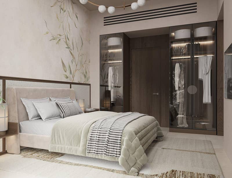 Современный жилой комплекс Olivia Gardens с хорошим спектром удобств в районе Джумейра Гарден Сити, Дубай, ОАЭ — фото 53