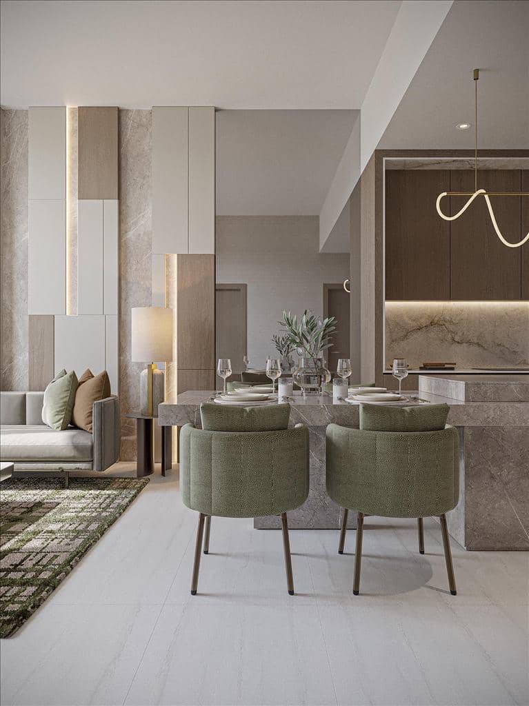 Новый комплекс Provenza Residences с бассейном на крыше и панорамным видом в престижном районе JVC, Дубай, ОАЭ — фото 7