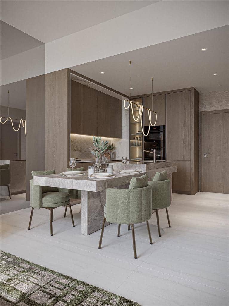 Новый комплекс Provenza Residences с бассейном на крыше и панорамным видом в престижном районе JVC, Дубай, ОАЭ — фото 6