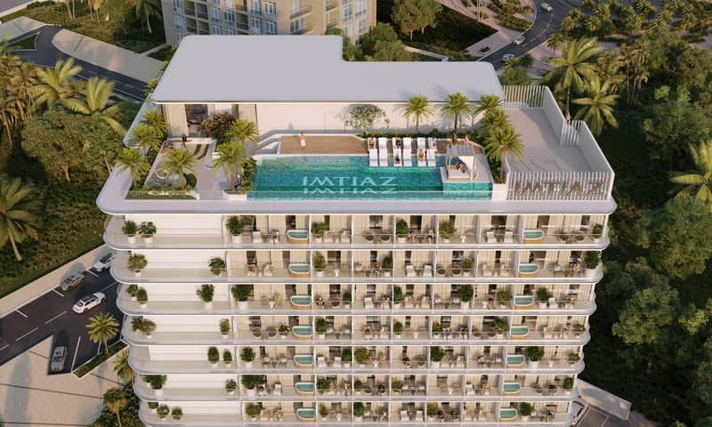 New complex of furnished apartments Cove Edition 5 with a swimming pool, picturesque views and a clubhouse, Dubailand Residence Complex, Dubai — photo 9