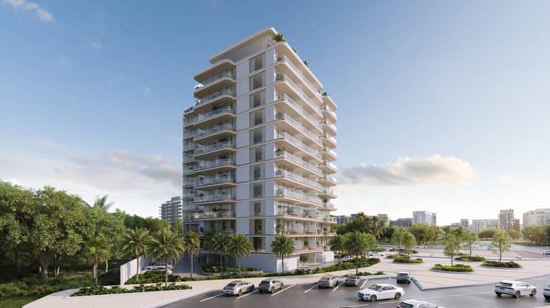 New complex of furnished apartments Cove Edition 5 with a swimming pool, picturesque views and a clubhouse, Dubailand Residence Complex, Dubai — photo 11