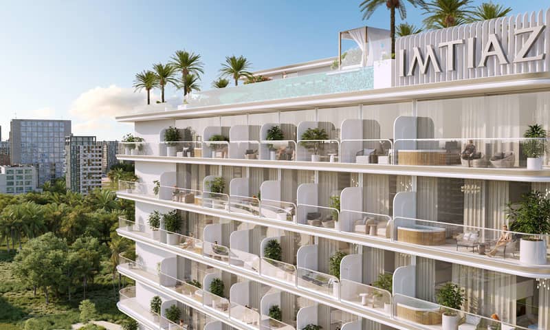 New complex of furnished apartments Cove Edition 5 with a swimming pool, picturesque views and a clubhouse, Dubailand Residence Complex, Dubai — photo 4
