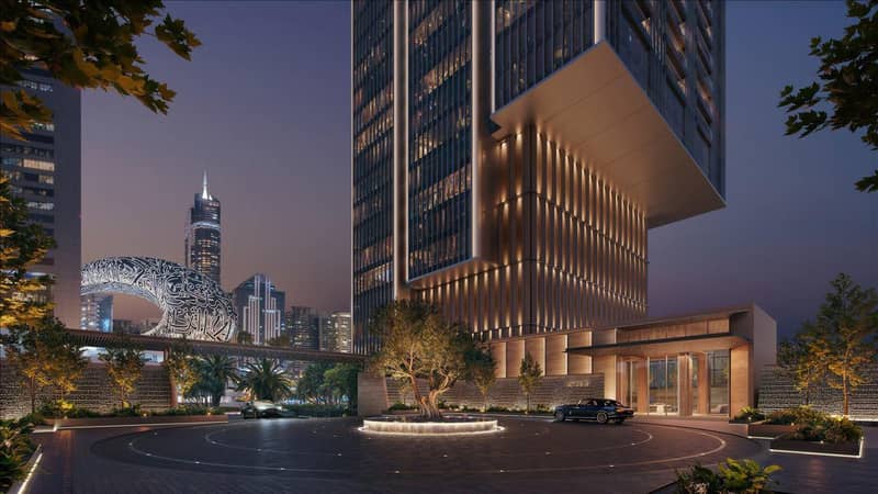 Новый проект Jumeirah Residences Emirates Towers с бассейном, зонами отдыха и круглосуточной охраной, Trade Center, Дубай, ОАЭ — фото 25